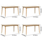 Rectangle Cherry Wood Table Contemporary Wooden Table with 4 Legs for Restaurant Clearhalo ' dining_table' 'Dining Tables & Seating' 'Dining Tables' 'furn' 'furn_dining_table' 'Furniture' 'furniture_dining_table' 'Kitchen & Dining Furniture' 'kitchen&dining_furn' 'kitchen' 'kitchen_dining_table' 1200x1200_35c0484e-8d5a-4380-94cc-65c3bb05f885