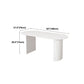 Modern Standard Sintered Stone Dining Table White Dining Table with Double Pedestal Base Clearhalo ' dining_table' 'Dining Tables & Seating' 'Dining Tables' 'furn' 'furn_dining_table' 'Furniture' 'furniture_dining_table' 'Kitchen & Dining Furniture' 'kitchen&dining_furn' 'kitchen' 'kitchen_dining_table' 1200x1200_35c0c0a5-1535-4311-9878-b2564dc15996