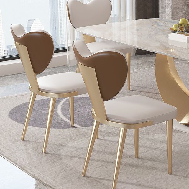 Luxury Sintered Stone Top Dining Set Rectangle 1/4/5/7/9 Pieces Dinette Table Set Clearhalo 'Dining Room Sets' 'Dining Tables & Seating' 'dining_room_set' 'furn' 'furn_dining_room_set' 'Furniture' 'Kitchen & Dining Furniture' 1200x1200_35c2dea6-2ca9-4650-8a1c-9da4cebc6a84