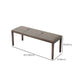 Contemporary Solid Wood Bench Brown Seating Bench with 4 Legs Clearhalo 'Benches' 'Chairs & Seating' 'furn' 'furn_benches' 'Furniture' 'Living Room Furniture' 1200x1200_35c63fb1-e977-4efc-8e58-adcba6bcc630