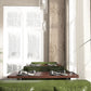 Industrial Wooden Dinner Room Kitchen Table Brown Table with Black Frame for Dining Room Clearhalo ' dining_table' 'Dining Tables & Seating' 'Dining Tables' 'furn' 'furn_dining_table' 'Furniture' 'furniture_dining_table' 'Kitchen & Dining Furniture' 'kitchen&dining_furn' 'kitchen' 'kitchen_dining_table' 1200x1200_35c6a35d-ced3-4d66-b40c-7398b963c993
