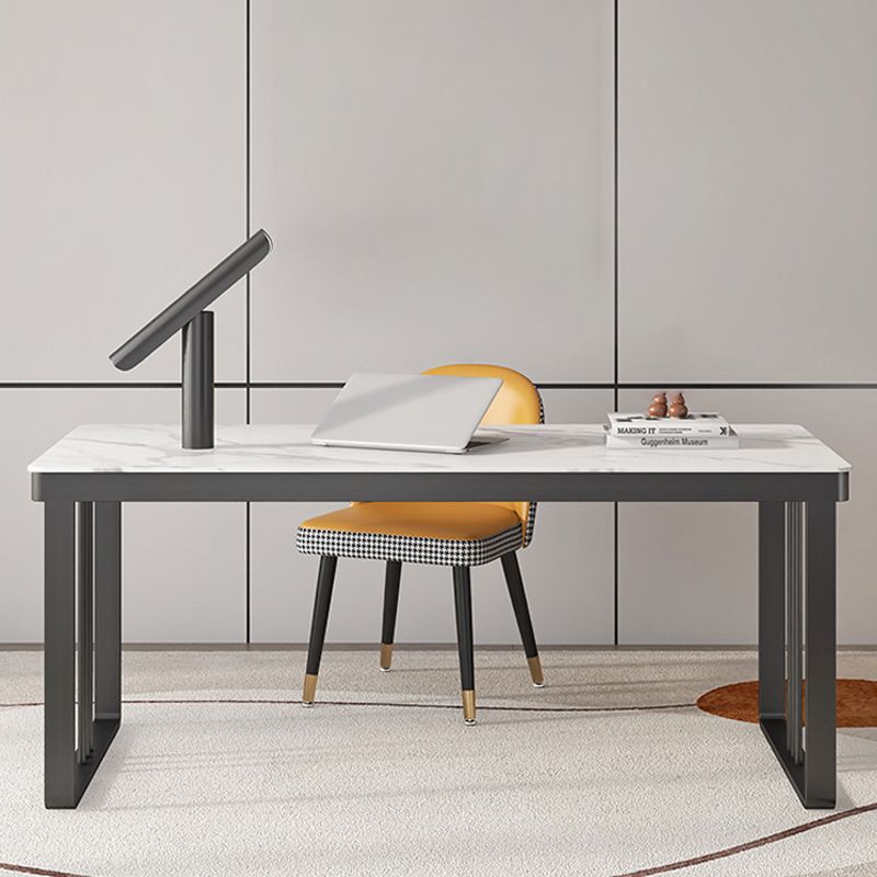 23 "bureau d'écriture industriel de large bureau de bureau blanc rectangulaire