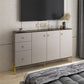 Glam Manufactured Wood TV Stand Bedroom TV Cabinet with 3 Drawers Clearhalo 'furn' 'furn_tv_stands_entertainment_centers' 'Furniture' 'Living Room Furniture' 'TV Stands & Entertainment Centers' 'TV Stands & Media Storage Furniture' 'tv_stands_entertainment_centers' 1200x1200_35c9a403-8271-41a6-a5ff-4c470637b9c9
