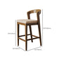 Table de bar rectangulaire de style industriel, ensemble de 1/2/5 pièces en bois pour la cuisine