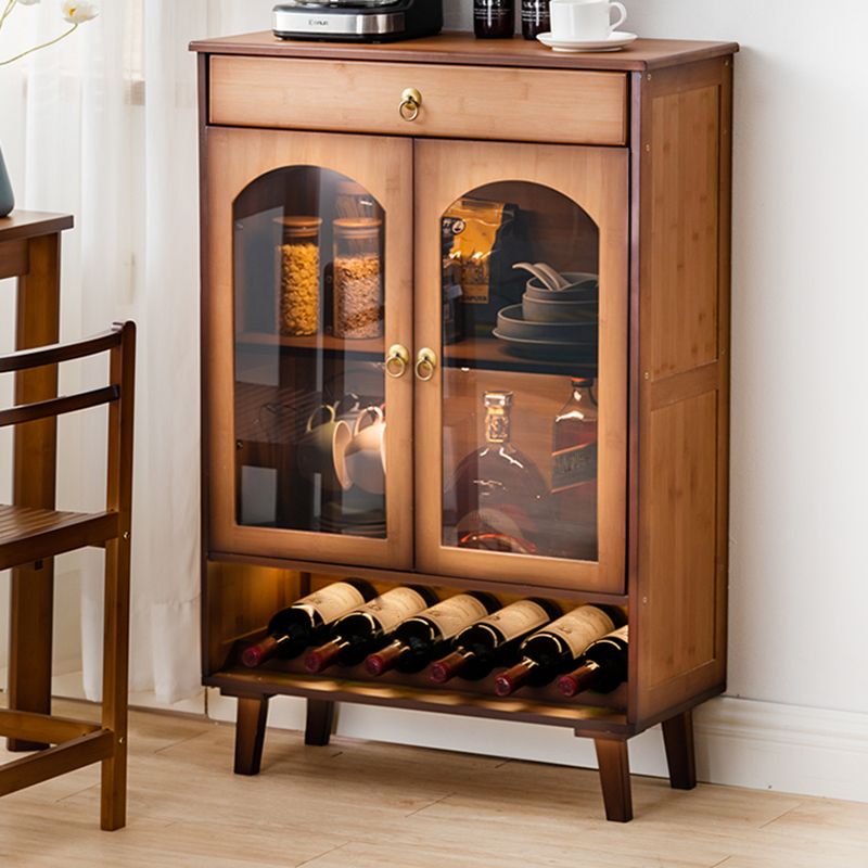 Armadio contemporaneo di stoccaggio del rettangolo in legno massimo