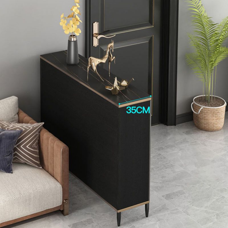 Armoire à buffet de salon en pierre armoire à serveur buffet moderne avec stockage et tiroir