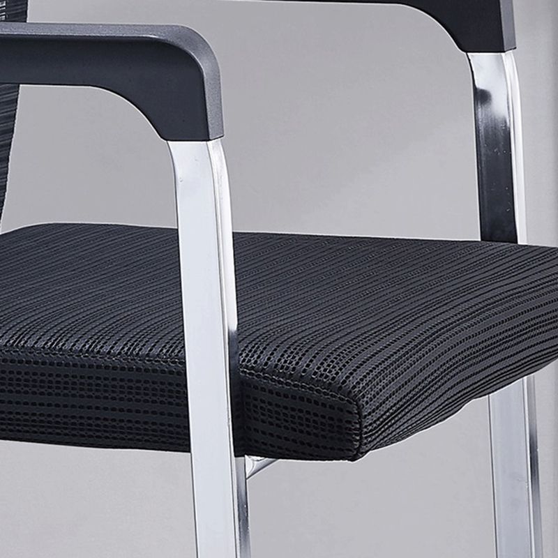 Moderne stijl taakstoel ergonomische bureaustoel met vaste armen