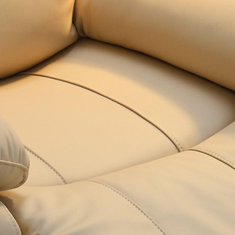 Manuale in pelle finta- Leva standard Recliner Metal Frame Recliner