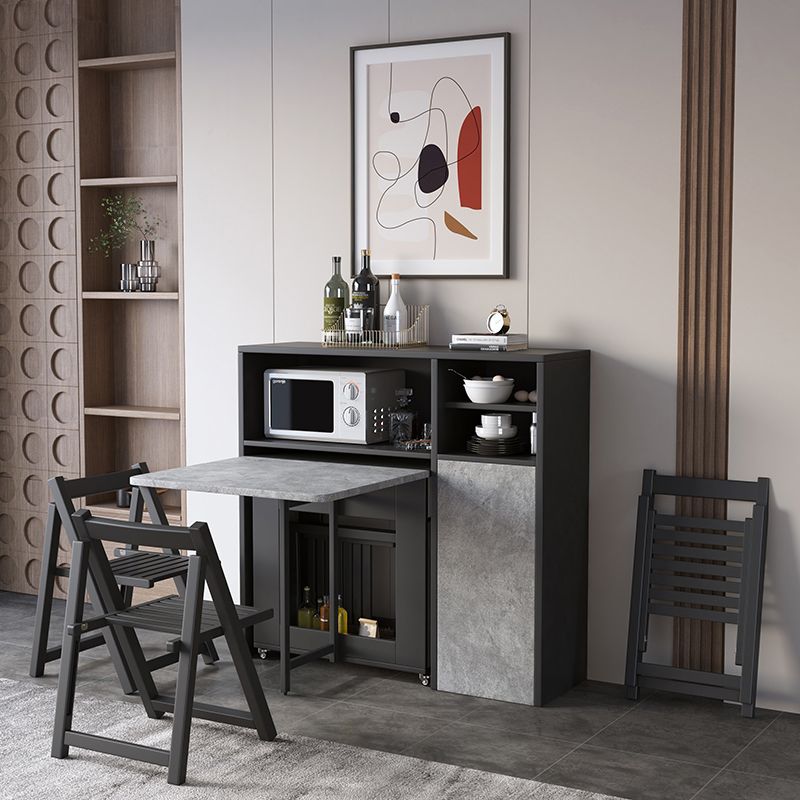 Rectangle Mid-Century Modern Table Black Metal Base Table for Home Kitchen Dinner Clearhalo ' dining_table' 'Dining Tables & Seating' 'Dining Tables' 'furn' 'furn_dining_table' 'Furniture' 'furniture_dining_table' 'Kitchen & Dining Furniture' 'kitchen&dining_furn' 'kitchen' 'kitchen_dining_table' 1200x1200_35db5ee1-f416-40e4-9e84-e665e2257d15