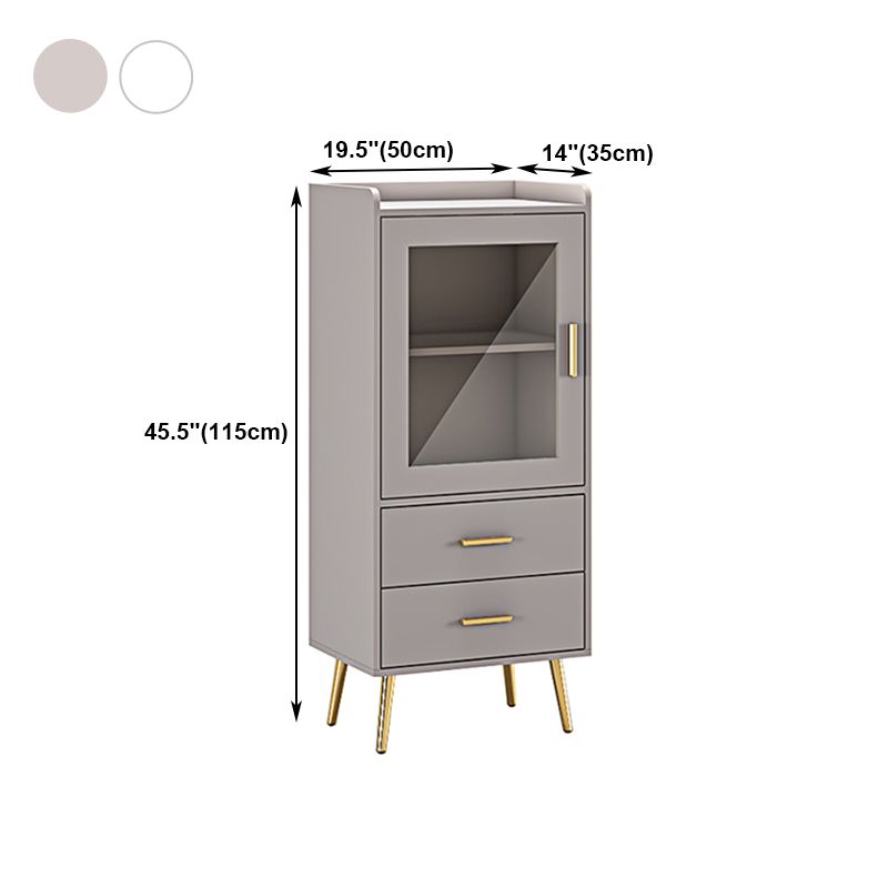 Modern Cabinet Engineered Wood Buffet Stand Living Room 2 Drawer Sideboard Clearhalo 'buffet_sideboard' 'Buffets & Sideboards' 'furn' 'furn_buffet_sideboard' 'Furniture' 'Kitchen & Dining Furniture' 1200x1200_35dc870d-e22b-46a6-9fbc-38cd9c8c7cd7