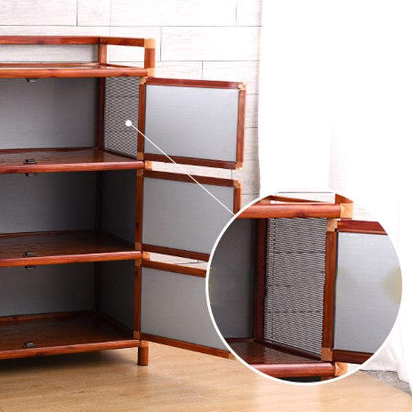 Sideboard in stile moderno Sideboard in metallo marrone per soggiorno