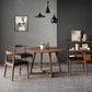 Round Dining Table Set 1/2/3/5 Pcs Solid Wood Dining Table and Chairs