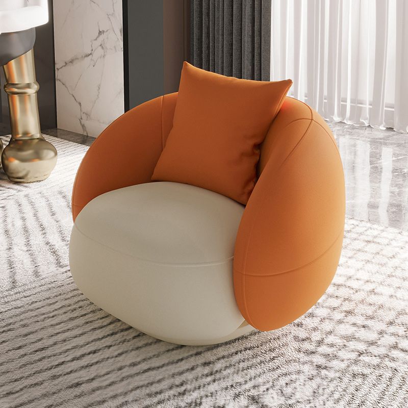 Stain Resistant Tight Seat Sofa Leather Curved Loveseat for Bonus Room Clearhalo 'furn' 'furn_sofas' 'Furniture' 'Living Room Furniture' 'Sofa' 'sofas' 1200x1200_35df6e45-20db-47a8-a1df-216d7a98b109