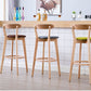 Natural Wood Upholstered Counter Stools Scandinavian Footrest Bar Stools Clearhalo 'Bar Furniture' 'Bar Stools' 'bar_stools' 'furn' 'furn_bar_stools' 'furniture_bar_stools' 'Kitchen & Dining Furniture' 'kitchen&dining_furn' 'kitchen' 'kitchen_furn' Furniture' 1200x1200_35e09efa-0541-464b-bf6e-d9fe9e61440c
