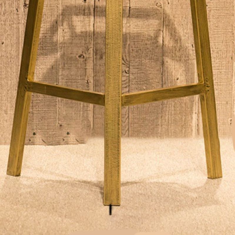 Modern Stackable Backrest Counter Stool Iron Cafe Bar Stool with Cushion and Pedal Clearhalo 'Bar Furniture' 'Bar Stools' 'bar_stools' 'furn' 'furn_bar_stools' 'Furniture' 'Kitchen & Dining Furniture' 1200x1200_35e19cb6-33b2-441f-ae06-127045343ad9