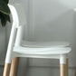 Plastic Dining Chairs Contemporary Open Back Dining Side Furniture in Matte Finish Clearhalo 'Dining Chairs' 'Dining Tables & Seating' 'dining_chair' 'furn' 'furn_dining_chair' 'Furniture' 'Kitchen & Dining Furniture' 1200x1200_35e38b7e-d217-4c90-8eba-848bf6cf48f7