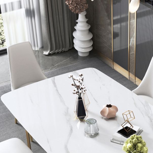 Set di sala da pranzo glam 1/4/5/7 PCS TRIM PEGINE DEADAGGI