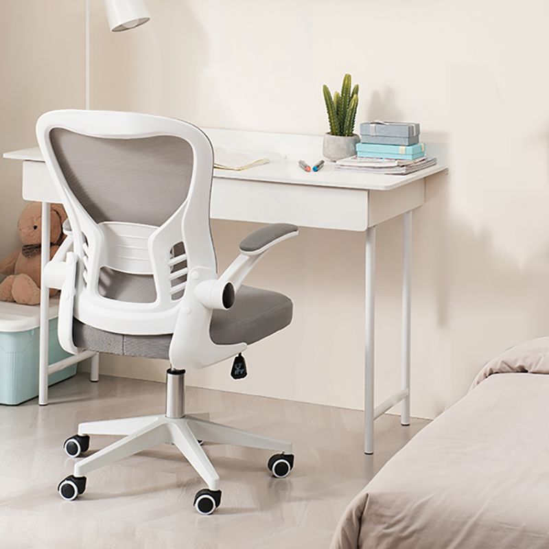 Padded Arms Office Chair Swivel Adjustable Seat Height Chair with Caster Wheels Clearhalo 'furn' 'furn_office_chair' 'Furniture' 'Office Chairs' 'Office Furniture' 'office_chair' 1200x1200_35e6040a-3d50-4e4b-a004-0131de0cb572