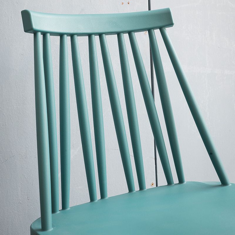 Modern Style Side Chair Plastic Windsor Back Dining Side Chair Clearhalo 'Dining Chairs' 'Dining Tables & Seating' 'dining_chair' 'furn' 'furn_dining_chair' 'Furniture' 'furniture_dining_chair' 'Kitchen & Dining Furniture' 1200x1200_35e698b9-b6d5-4962-b18d-f013d61d69b9