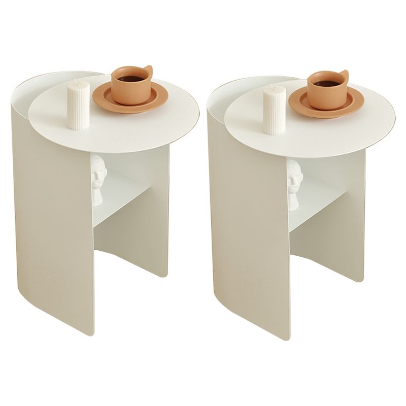 Shelving Iron Nightstand Modern Storage Accent Table Nightstand 1 Shelf Clearhalo 'Bedroom Furniture' 'furn' 'furn_night_stand' 'Furniture' 'night_stand' 'Nightstands' 1200x1200_35f1dbcf-6614-4579-a565-634e4c4e3968