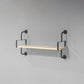 Industrial Wooden Floating Bookshelf Home Wall Mounted Bookcase