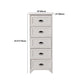 11,7-inch W Coastal opbergkast dressoir vaste houten opbergkast