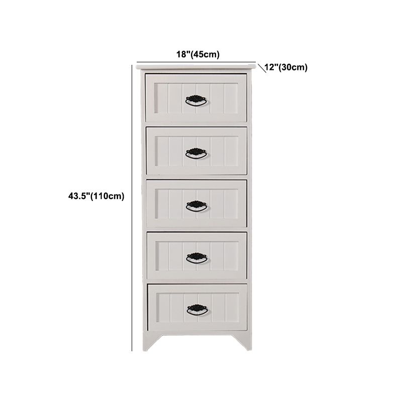 11,7-inch W Coastal opbergkast dressoir vaste houten opbergkast