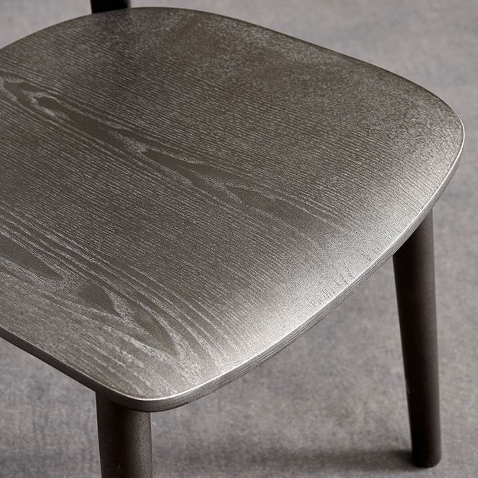 Contemporary Wood Dining Armless Chairs Open Back Dining Side Chair for Restaurant Use Clearhalo 'Dining Chairs' 'Dining Tables & Seating' 'dining_chair' 'furn' 'furn_dining_chair' 'Furniture' 'Kitchen & Dining Furniture' 1200x1200_35fd631c-6aea-4c6b-83b8-25049063c7dc