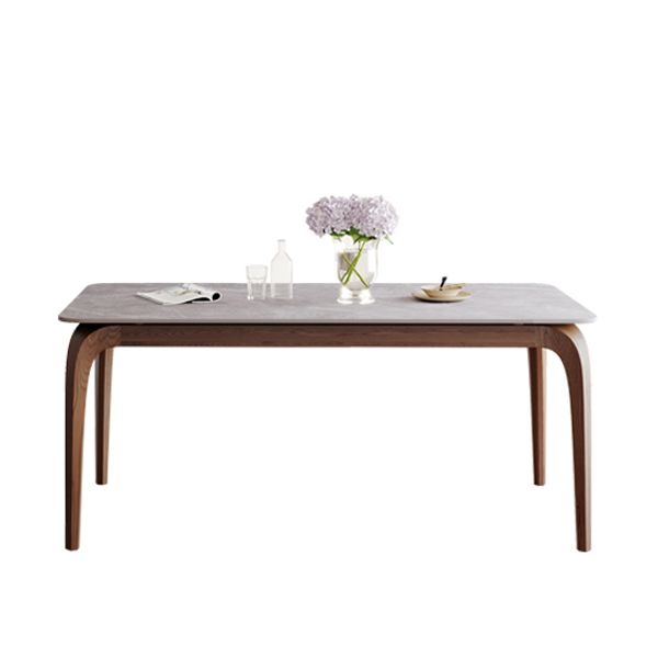 Rectangle Dining Table Sintered Stone Top Dining Table with 4 Legs Clearhalo 'Dining Tables & Seating' 'Dining Tables' 'dining_table' 'furn' 'furn_dining_table' 'Furniture' 'Kitchen & Dining Furniture' 1200x1200_35fe15e5-2ab5-4bbb-927d-bc321511a9ef