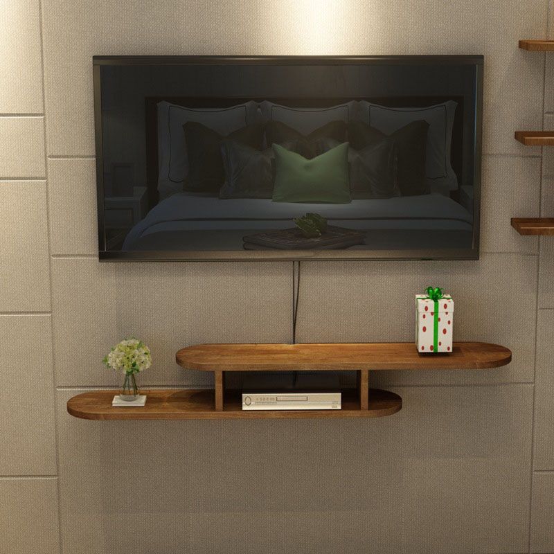 8" D Solid Wood TV Stand , Open Storage Floating TV Stand Console In 3 Colors Clearhalo 'furn' 'furn_tv_stands_entertainment_centers' 'Furniture' 'Living Room Furniture' 'TV Stands & Entertainment Centers' 'TV Stands & Media Storage Furniture' 'tv_stands_entertainment_centers' 1200x1200_3600181a-7319-40ac-8d30-b0b212971476
