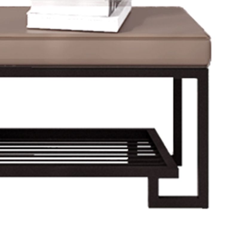 Modern Solid Color Bench Upholstered Entryway Bench with Storage Clearhalo 'Benches' 'Chairs & Seating' 'furn' 'furn_benches' 'Furniture' 'Living Room Furniture' 1200x1200_3602b7da-1efd-4dbb-81b0-fd30c16afd5e