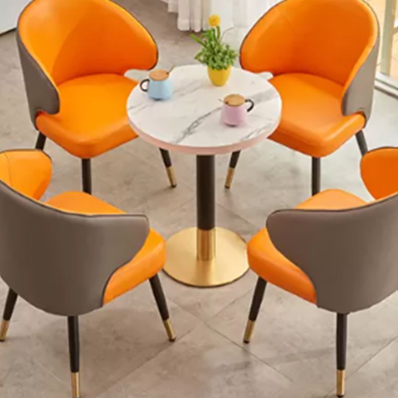 29.53" Tall Glam Style Coffee Cocktail Table Metal Pedestal Coffee Table Clearhalo 'Coffee & Accent Tables' 'Coffee Tables' 'coffee_tables' 'furn' 'furn_coffee_tables' 'Furniture' 'Living Room Furniture' 1200x1200_36039819-05d9-401c-983e-be23f7254798
