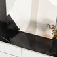 15,6-inch W opbergkist Modern vervaardigde houten opbergkist