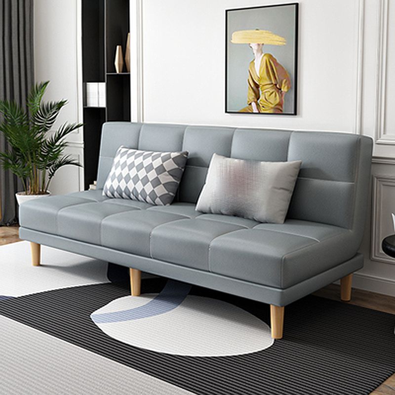 70.87" L √ó 26.77" W √ó 30.31" H Biscuit Back Sofa Foldable Armless Couch Clearhalo 'furn' 'furn_sofas' 'Furniture' 'furniture_sofas' 'Living Room Furniture' 'Sofa' 'sofas' 1200x1200_3608dd2e-e3cc-48a7-a0b9-14b19f29464b