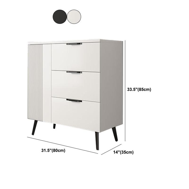 Wood and Stone Dining Server Contemporary Server with 3 Drawers Clearhalo 'buffet_sideboard' 'Buffets & Sideboards' 'furn' 'furn_buffet_sideboard' 'Furniture' 'Kitchen & Dining Furniture' 1200x1200_3609ba96-cb96-4def-a9c1-dd81bc4db5ba