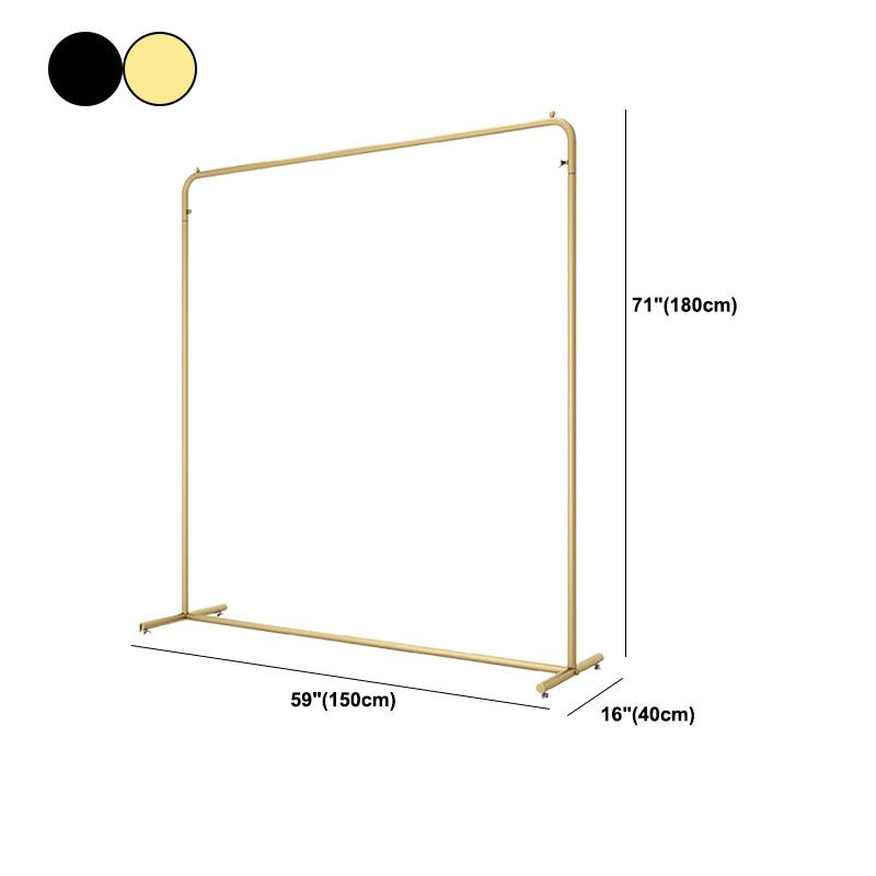Contemporary Coat Rack Free Standing Metal Hall Stand Living Room Clearhalo 'Entry & Mudroom Furniture' 'furn' 'furn_hall_tree_coat_racks' 'Furniture' 'Hall Trees & Coat Racks' 'hall_tree_coat_racks' 1200x1200_360bfc0b-2195-405b-90dc-e969f4aa5d30