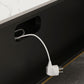 Console de meuble TV moderne, rangement ouvert, pour salon