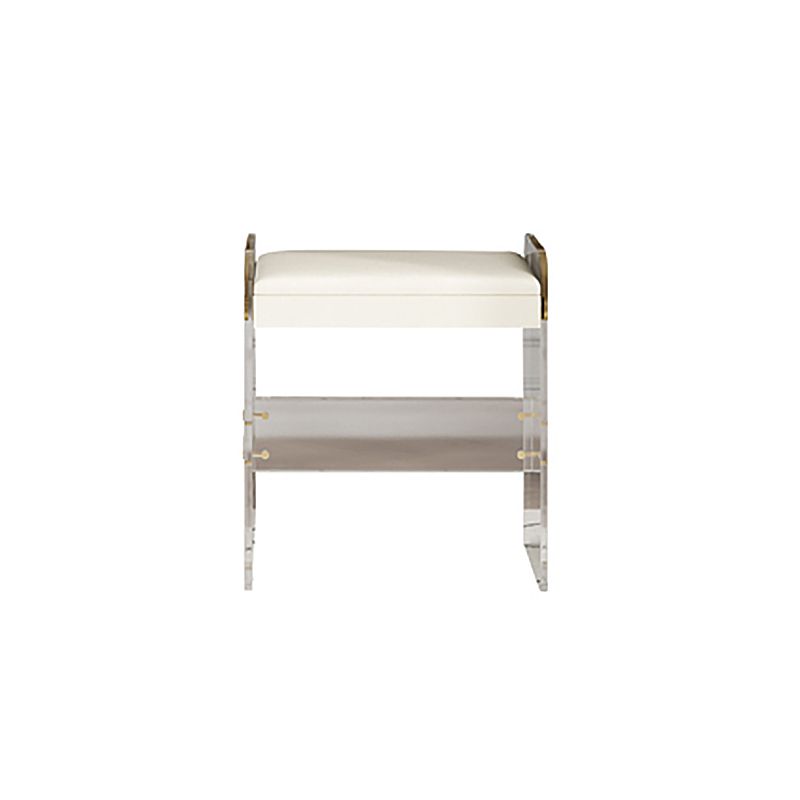 Glam leisteen bovenaankrandtafel Stoel Set massief houten make -upteller