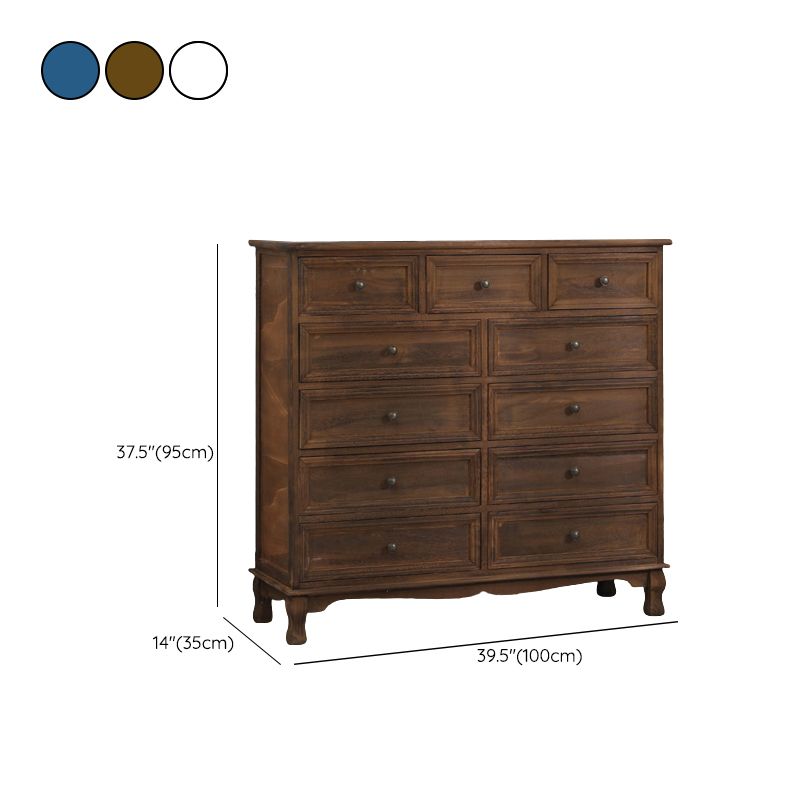 Cassapanca portaoggetti per camera da letto nautica Cassapanca in legno massello con cassetti