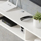 Mobile TV moderno in legno Console TV a parete con 4 ripiani