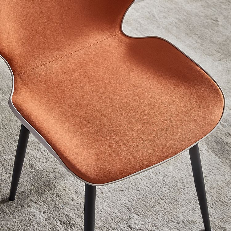 Minimalist Style Leather Dining Chairs Wingback Parsons Chairs for Kitchen Clearhalo ' kitchen&dining_furn' 'Dining Chairs' 'Dining Tables & Seating' 'dining_chair' 'furn' 'furn_dining_chair' 'Furniture' 'furniture_dining_chair' 'Kitchen & Dining Furniture' 'kitchen' 1200x1200_362414c9-d368-401d-bfd0-cc7595f11a71