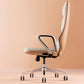 Silla de escritorio deslizante moderna, silla de oficina con brazos acolchados y altura ajustable, con ruedas