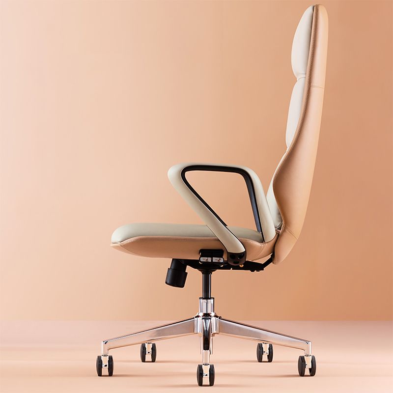 Silla de escritorio deslizante moderna, silla de oficina con brazos acolchados y altura ajustable, con ruedas