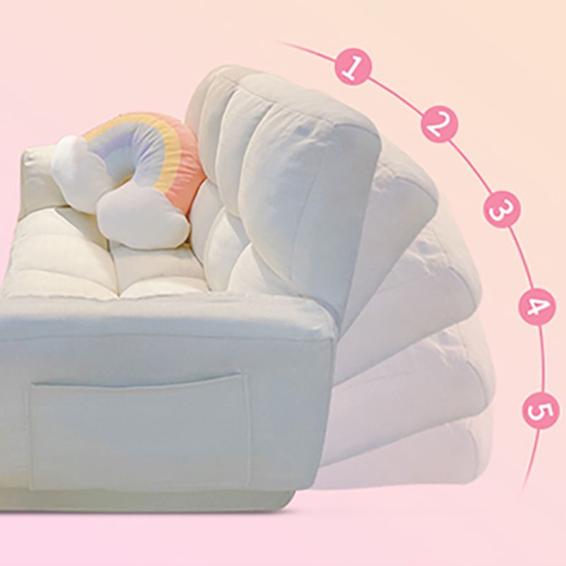 Salon canapé velours de style contemporain