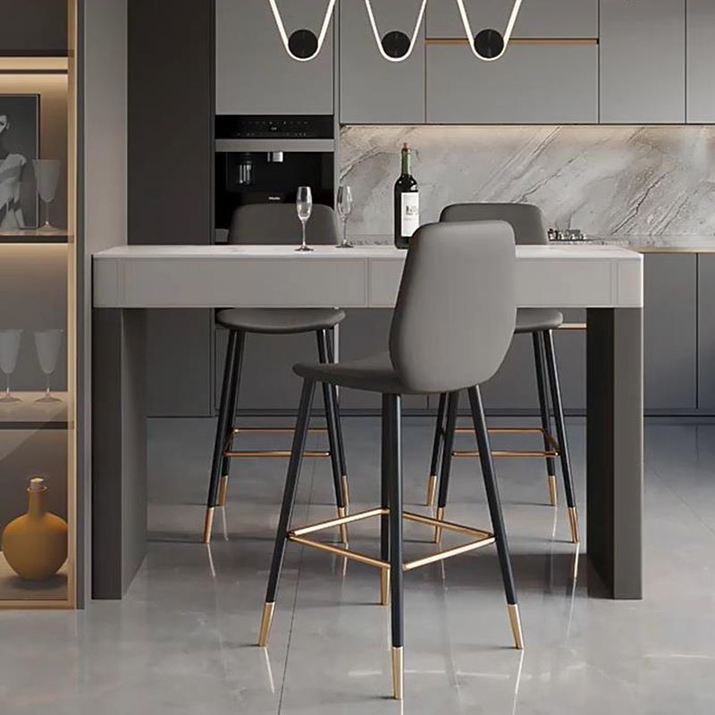 1/3/4 pezzi sgabello da bar e set da tavolo set da tavolo rettangolare