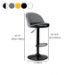 Modern Style Bar-stool with Adjustable Height Footrest Metal Leg for Counter Bar Clearhalo 'Bar Furniture' 'Bar Stools' 'bar_stools' 'furn' 'furn_bar_stools' 'furniture_bar_stools' 'Kitchen & Dining Furniture' 'kitchen&dining_furn' 'kitchen' 'kitchen_furn' Furniture' 1200x1200_3629129d-c026-42cd-aaa5-e062ce67af78