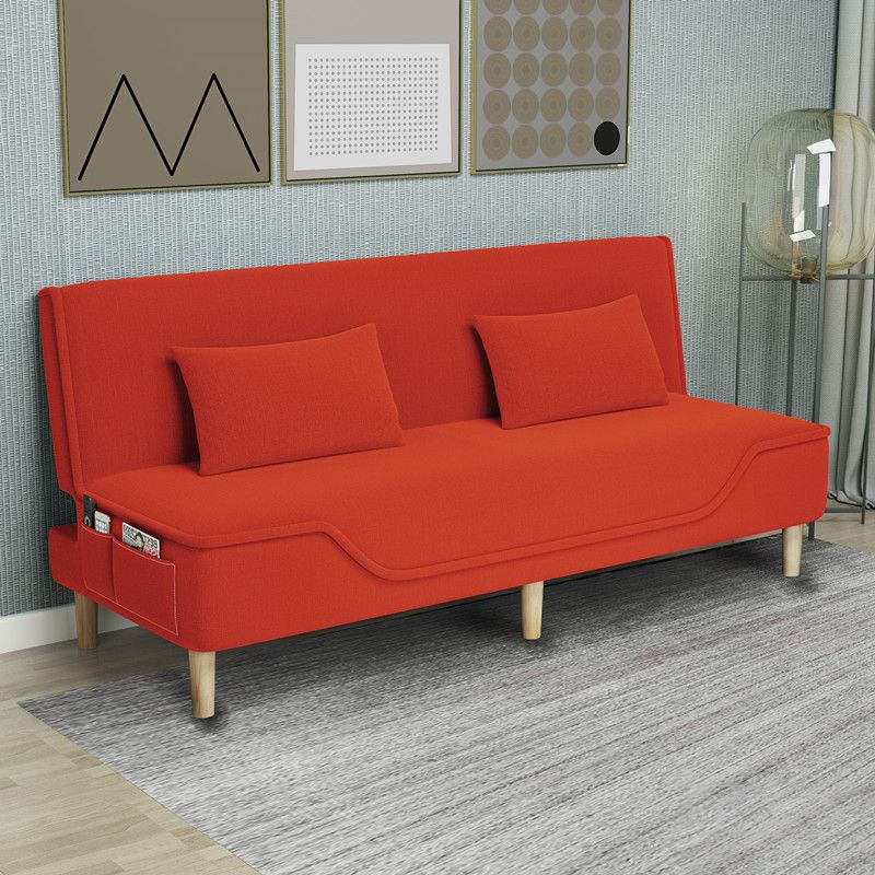 Contemporary Living Room Tight Back Sleeper Armless Linen Seating Clearhalo 'furn' 'furn_sofas' 'Furniture' 'Living Room Furniture' 'Sofa' 'sofas' 1200x1200_362b3cef-fd2d-4117-9a6c-ca059b9c59aa