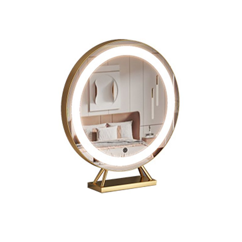 Glam Bedroom Make-up Vanity Mirror With Drawer Makeup Vanity Set