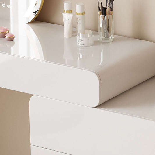 Tavoli moderni a specchio illuminato tavoli da letto per il trucco da letto tavolo da scrivania con cassetto