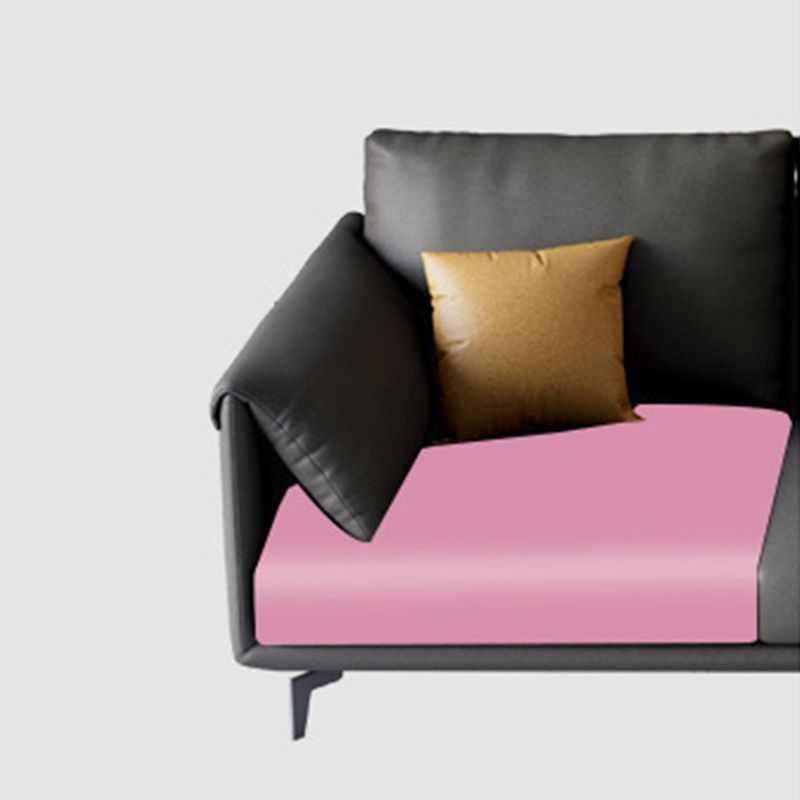 122.8x67x36.2 Faux leather Sectional Pillow Top Arm Sectional for Living Room Clearhalo 'furn' 'furn_sectionals' 'Furniture' 'furniture_sectionals' 'kitchen' 'kitchen_sectionals' 'Living Room Furniture' 'Sectionals' 1200x1200_362f35ab-f124-4079-bcbc-85f80e10eb26